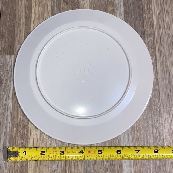 Sesame Street vintage lunch dinner plate Oscar the grouch plush eating buddy euc - Picture 5 of 7